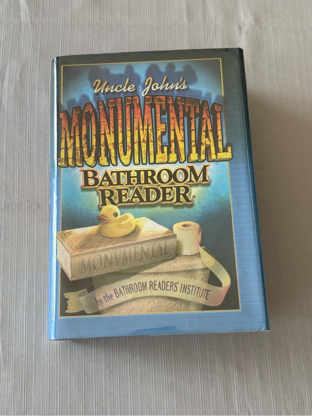 Uncle John Monumental Bathroom Reader - Blue